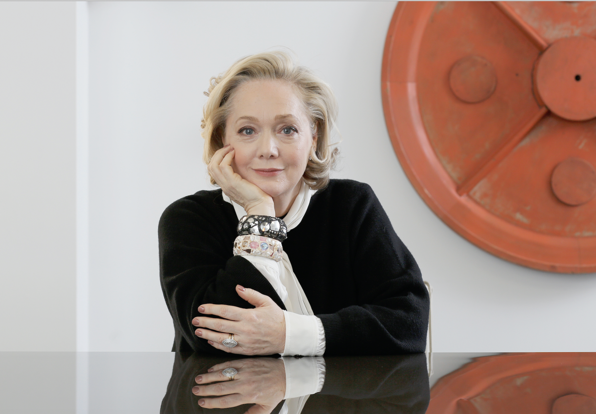 A photo of Emma Kane, Chair of the Barbican Centre Trust