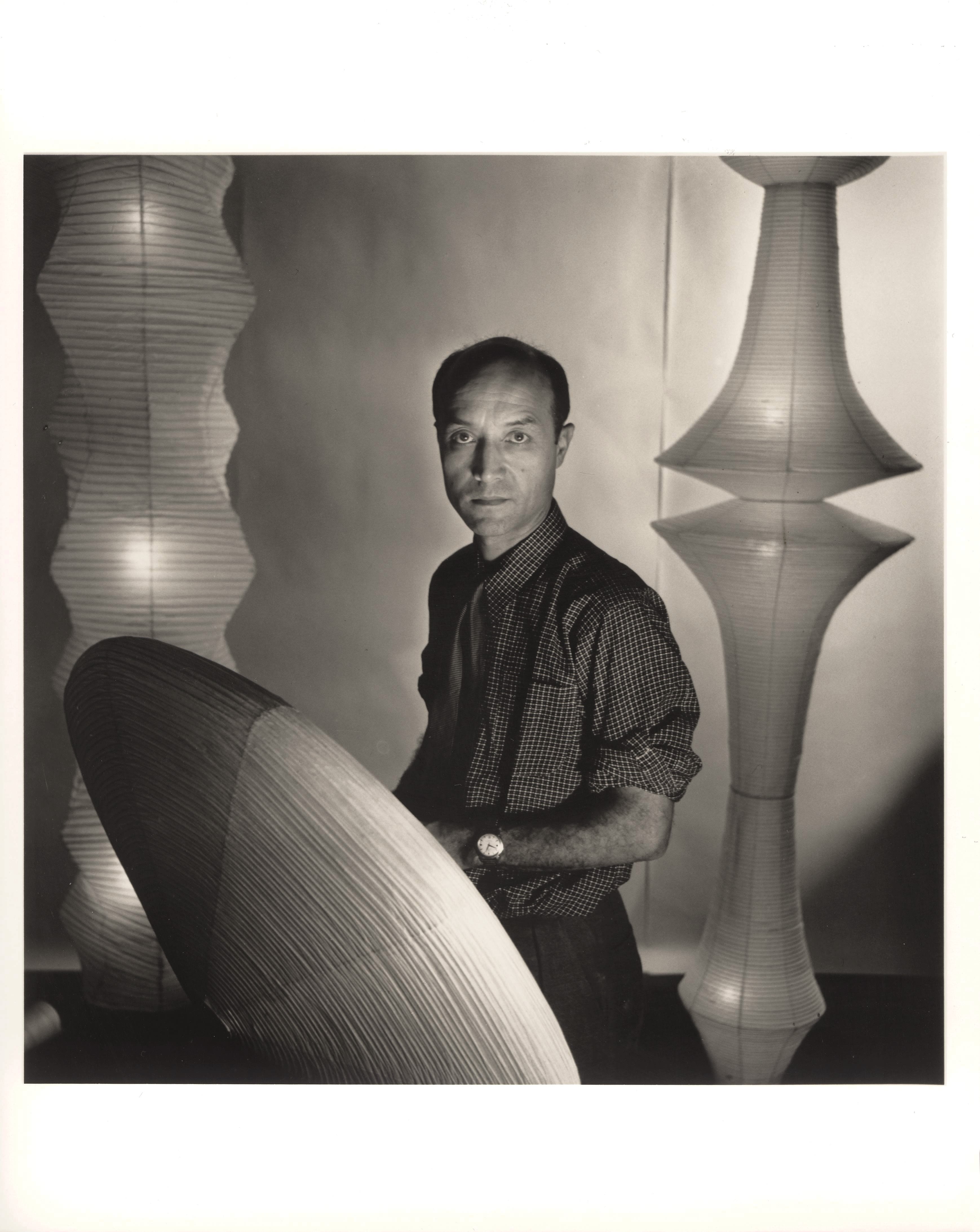 Portrait of Isamu Noguchi
