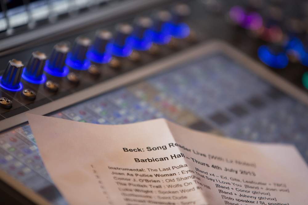 4 July 2013: Beck: Song Reader Live