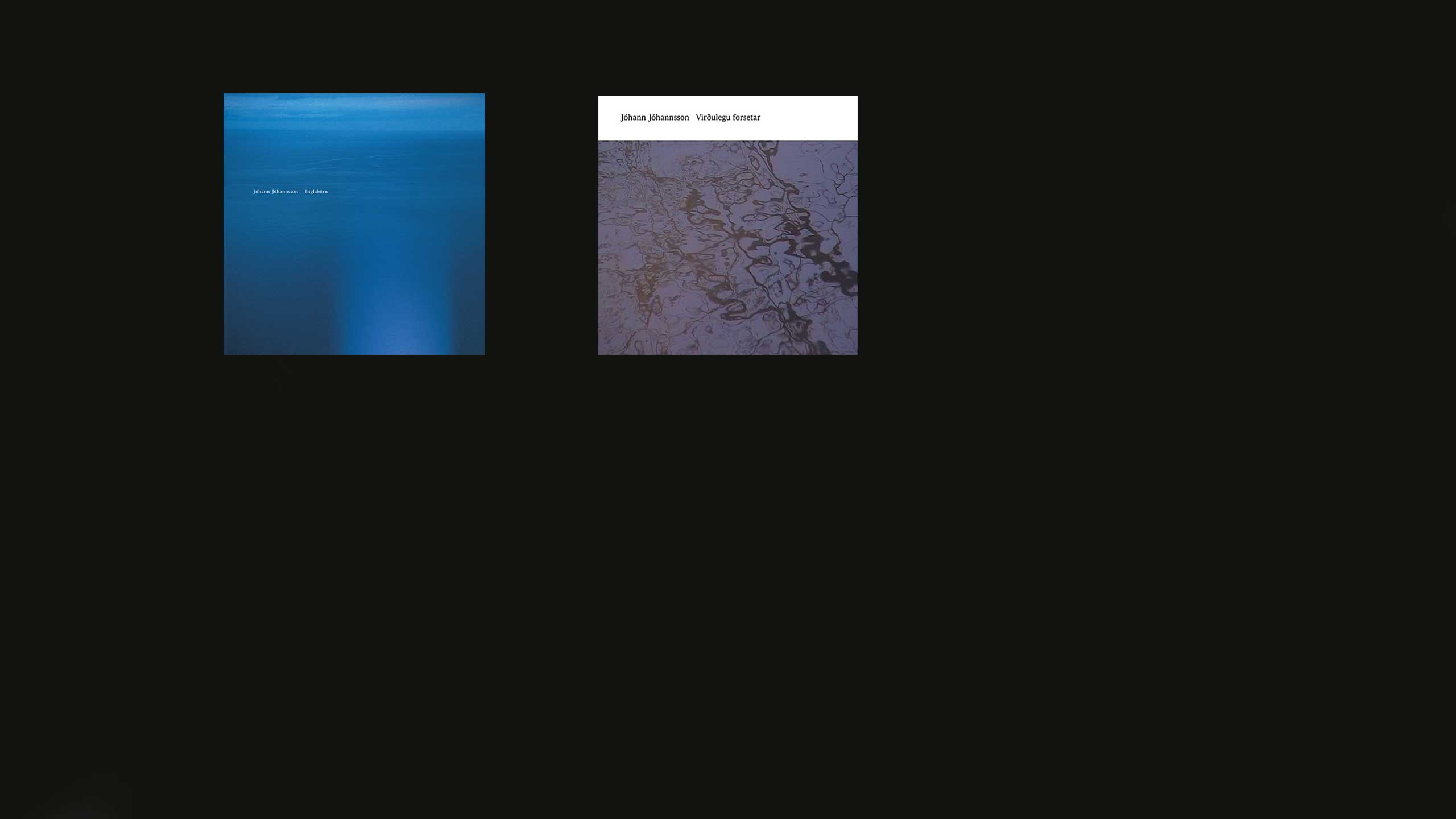 album cover of englaborn and virdelugu forsetar